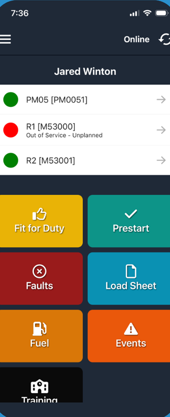 The Gearbox app on a phone